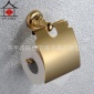 全铜纸巾盒 卷纸架厕纸架 欧式镀金卫浴五金配件安巢6613